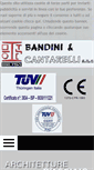 Mobile Screenshot of bandinicantarelli.com